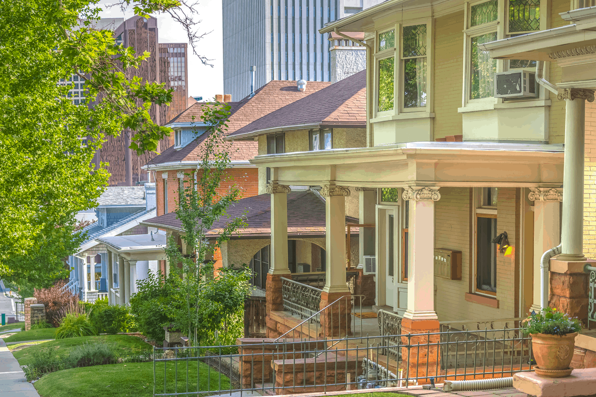 The avenues of Salt Lake City. 