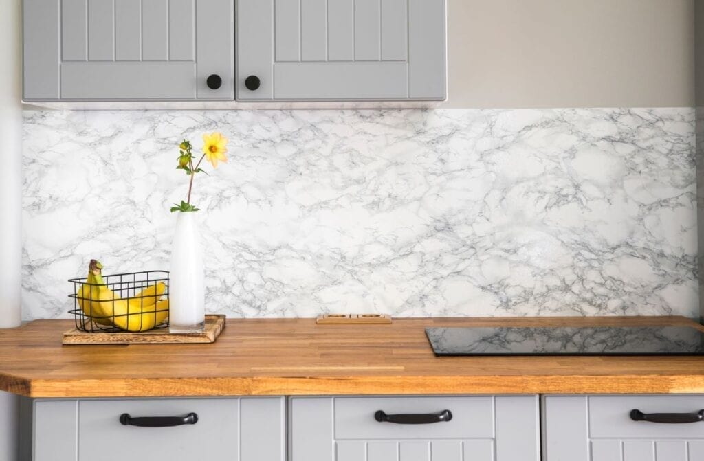 Butcher Block Wood Counter Kitchen