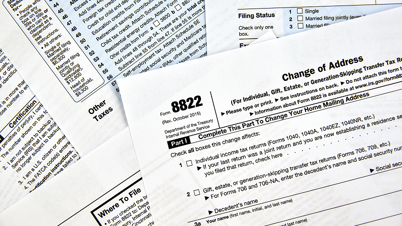 change of address form