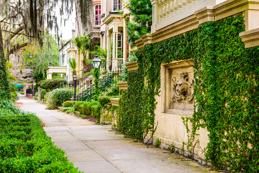 savannah ga townhouses historic homes