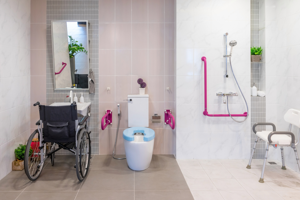 handicap accessible bathroom