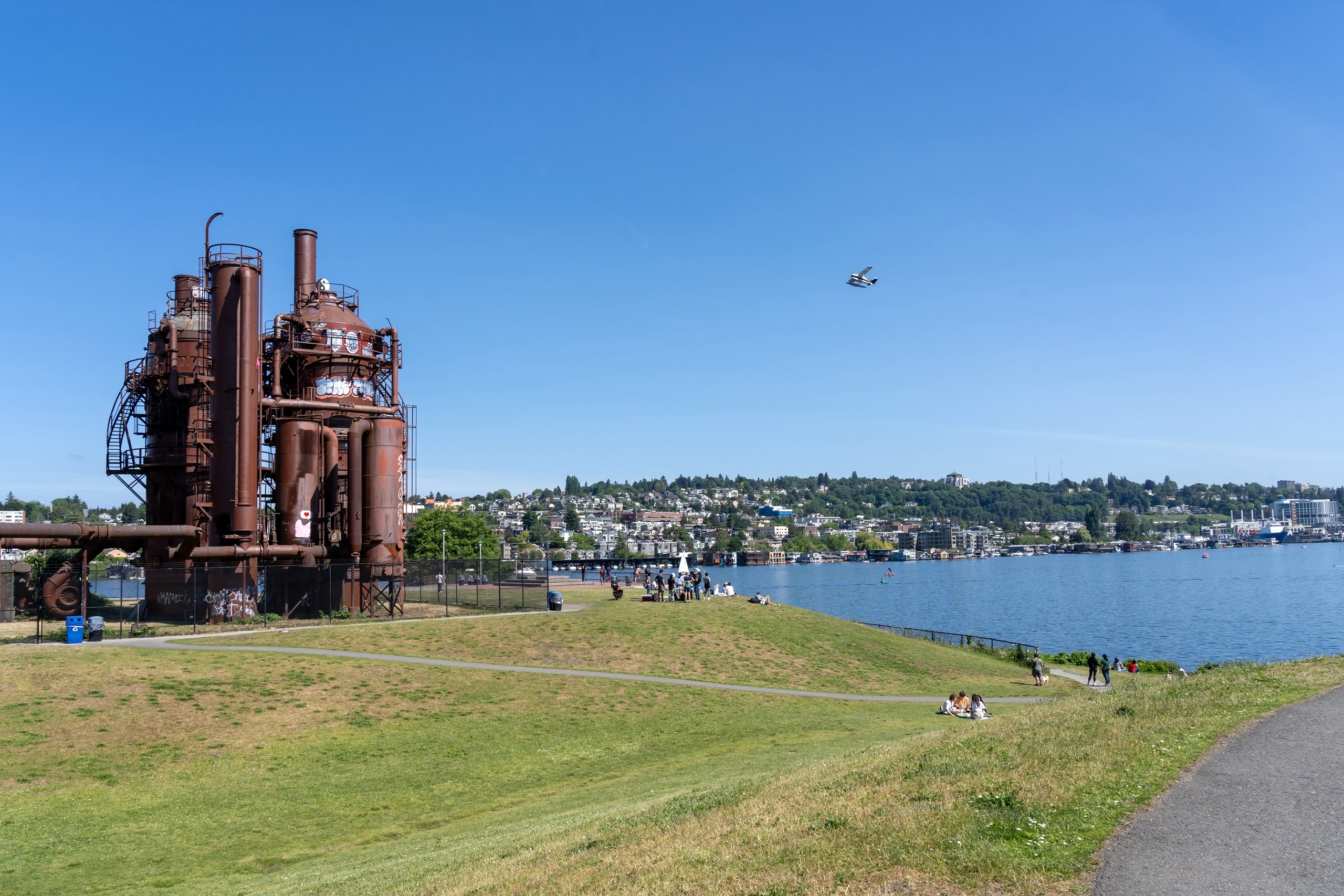 seattle washington waterfront gasworks park