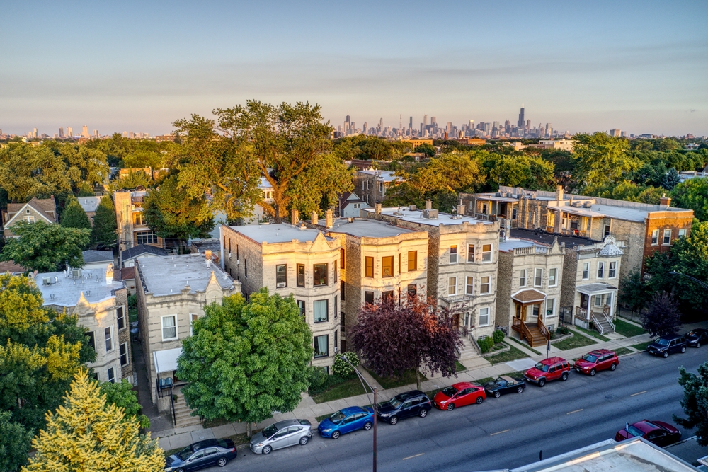 Logan Square neighborhood of Chicago