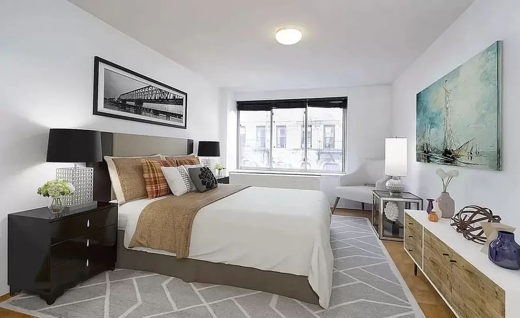 Bedroom in a Nolita apartment