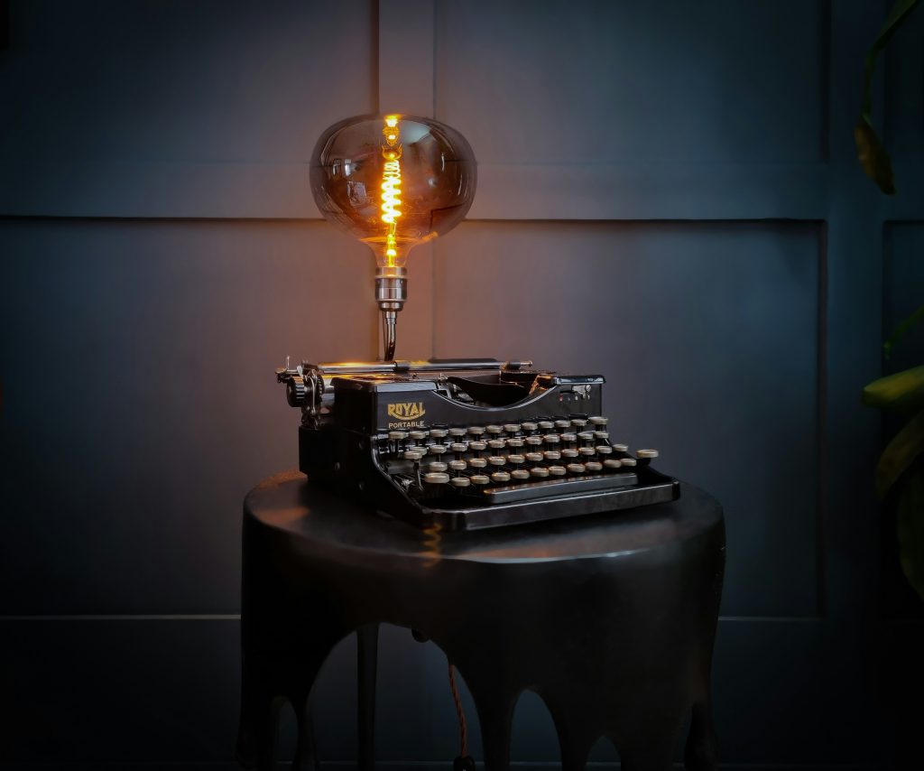 eclectic typewriter